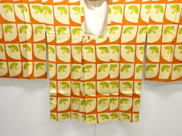 JAPANESE MICHIYUKI COAT / ABSTRACT CAMELLIA